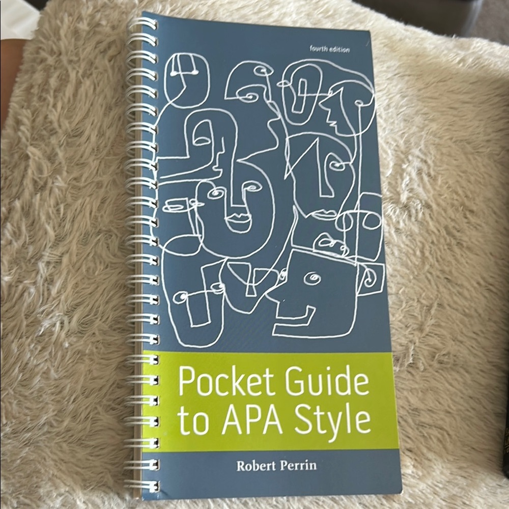 Pocket Guide to APA Style Book